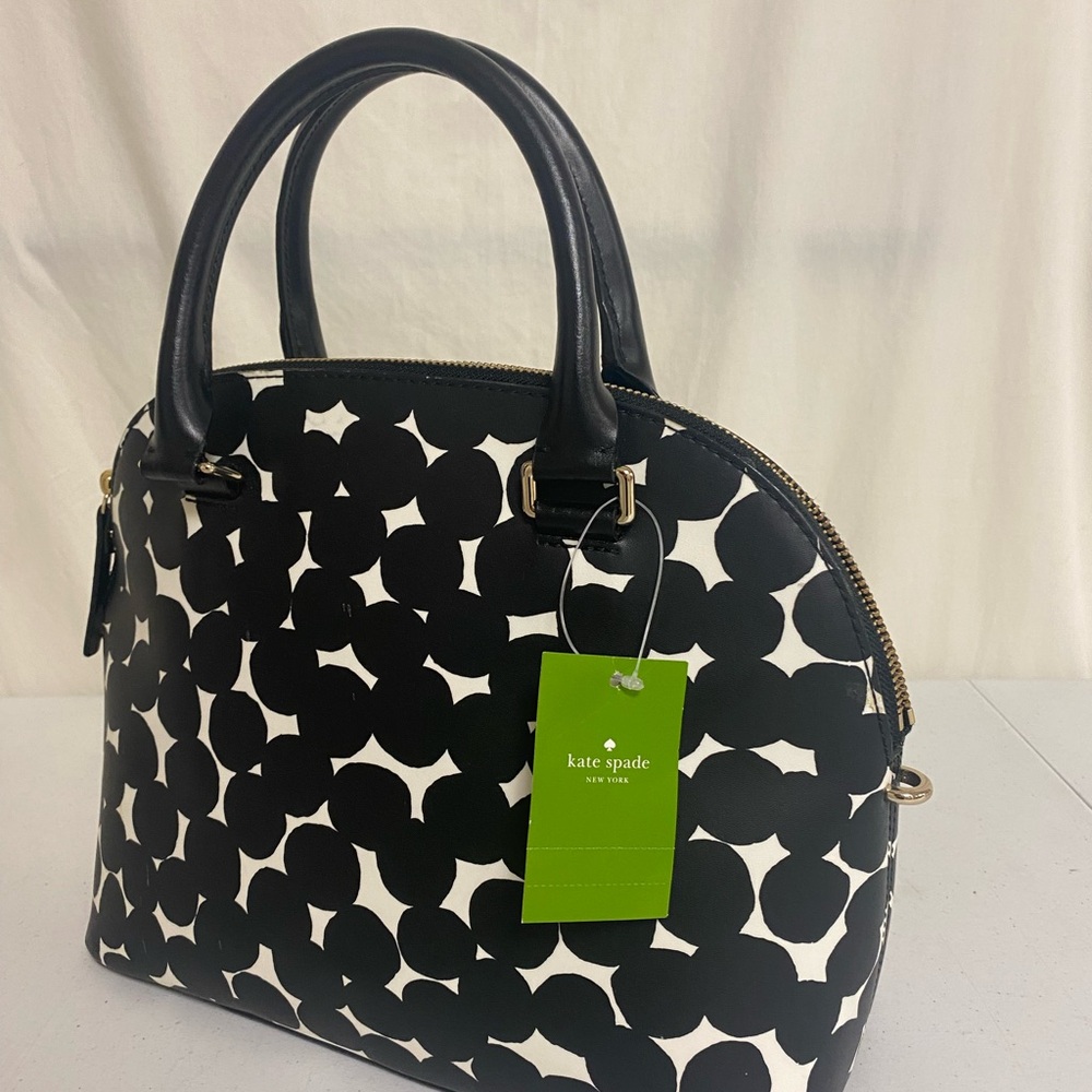 Kate Spade Carli Grove Street Splodge Dot Leather